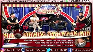 Pablo Montero besa a una fanática que resultó ser travesti-Los Cirqueros-Video