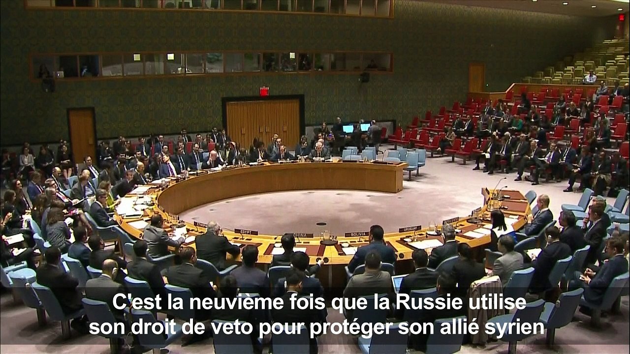 Veto de Moscou à une résolution sur les armes chimiques en Syrie
