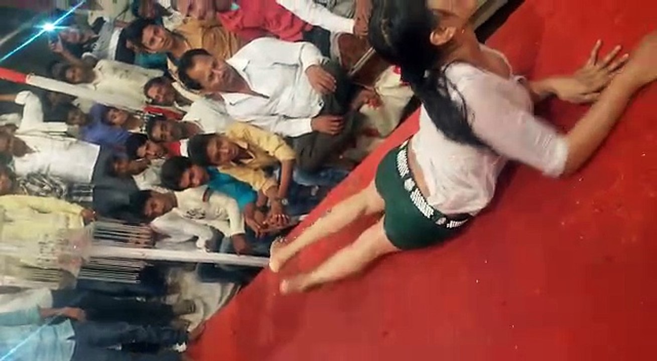 Indian Hot Dance Public Place