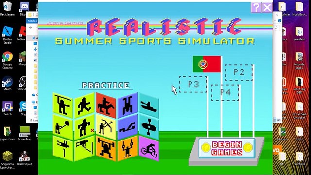 Jogos olimpicos-Jogo