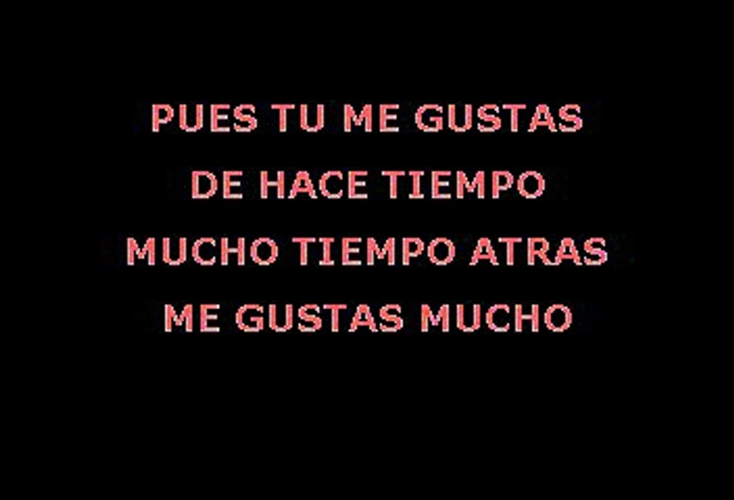 Me Gustas Mucho - Rocío Dulcal (Karaoke)