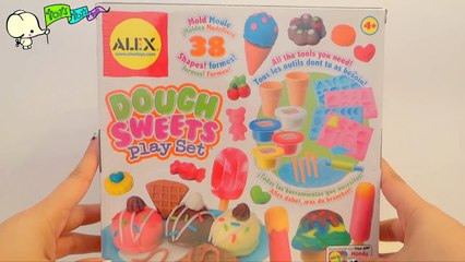 Lets make Dough Sweets goodies by Alex Toys!! Hagamos deliciosos heladitos con Alex Toys!