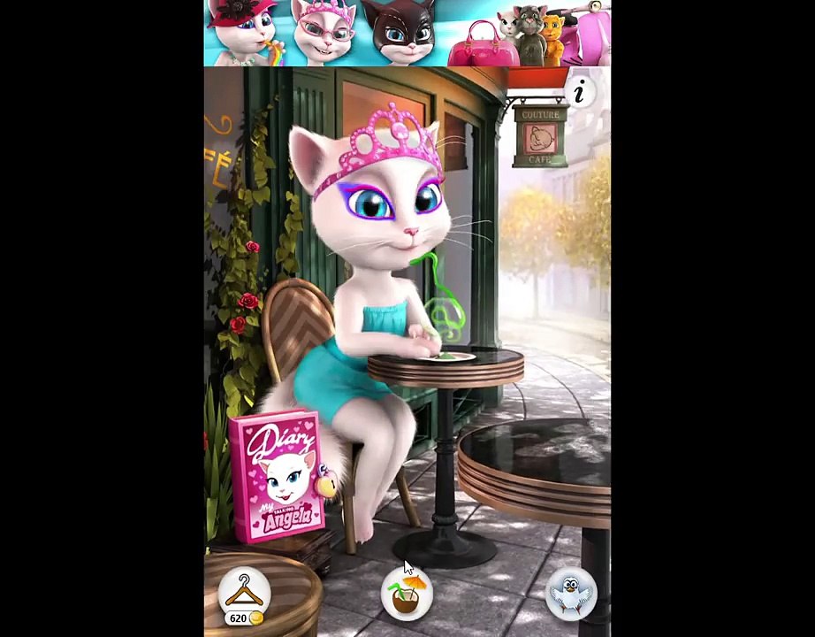My Talking Angela In Paris - Gameplay Great Makeover for Children HD iGamePlayDroid