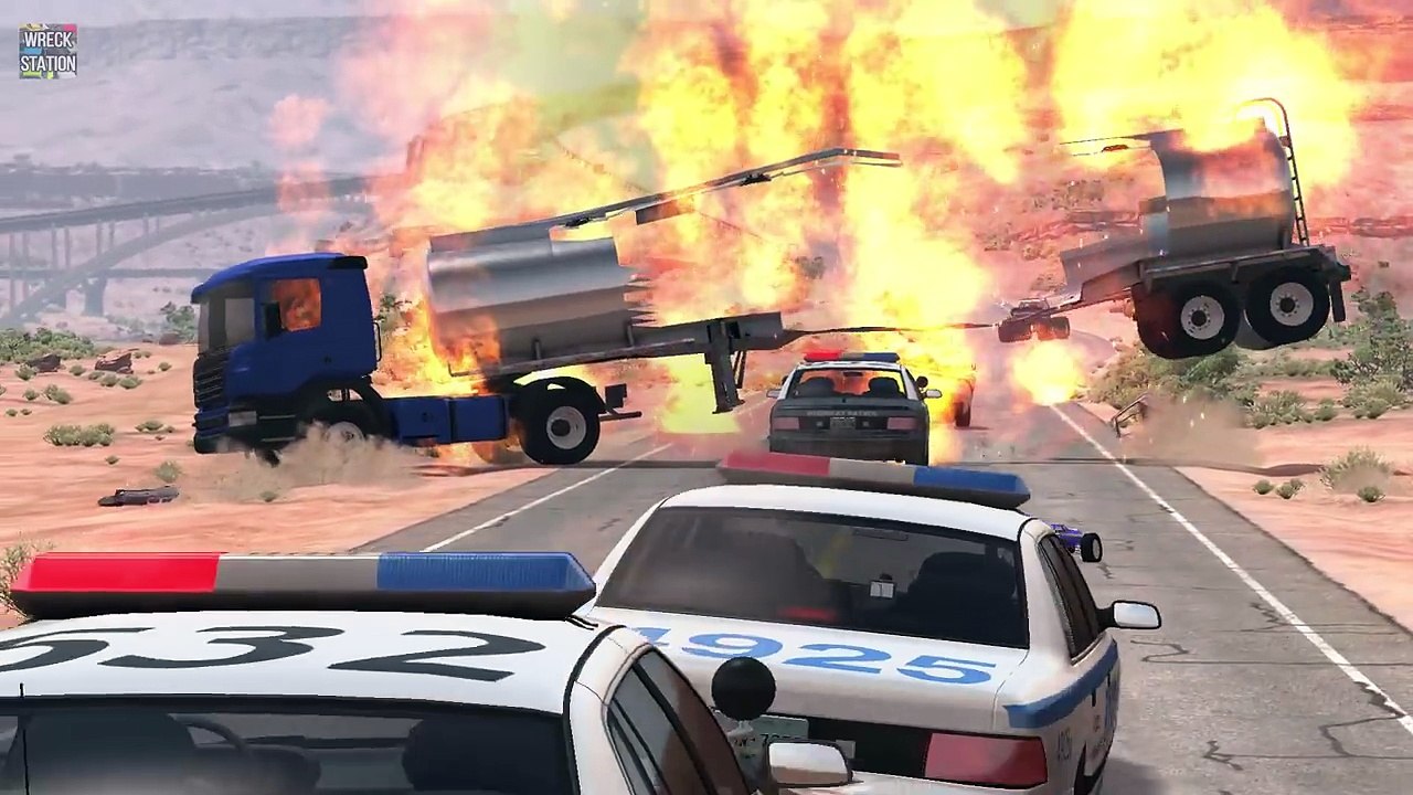 Beamng drive - Epic Crashes Compilation (50к Subscriber Special, unreleased video)