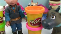 Playdoh Disney Frozen Sven Carrot Cake Shopkins Kawaii Kristoff Bakery Doll Food Cookie Swirl