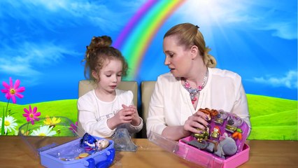 Elsa and Anna Mini Animator Doll Sets from Frozen Toy Review