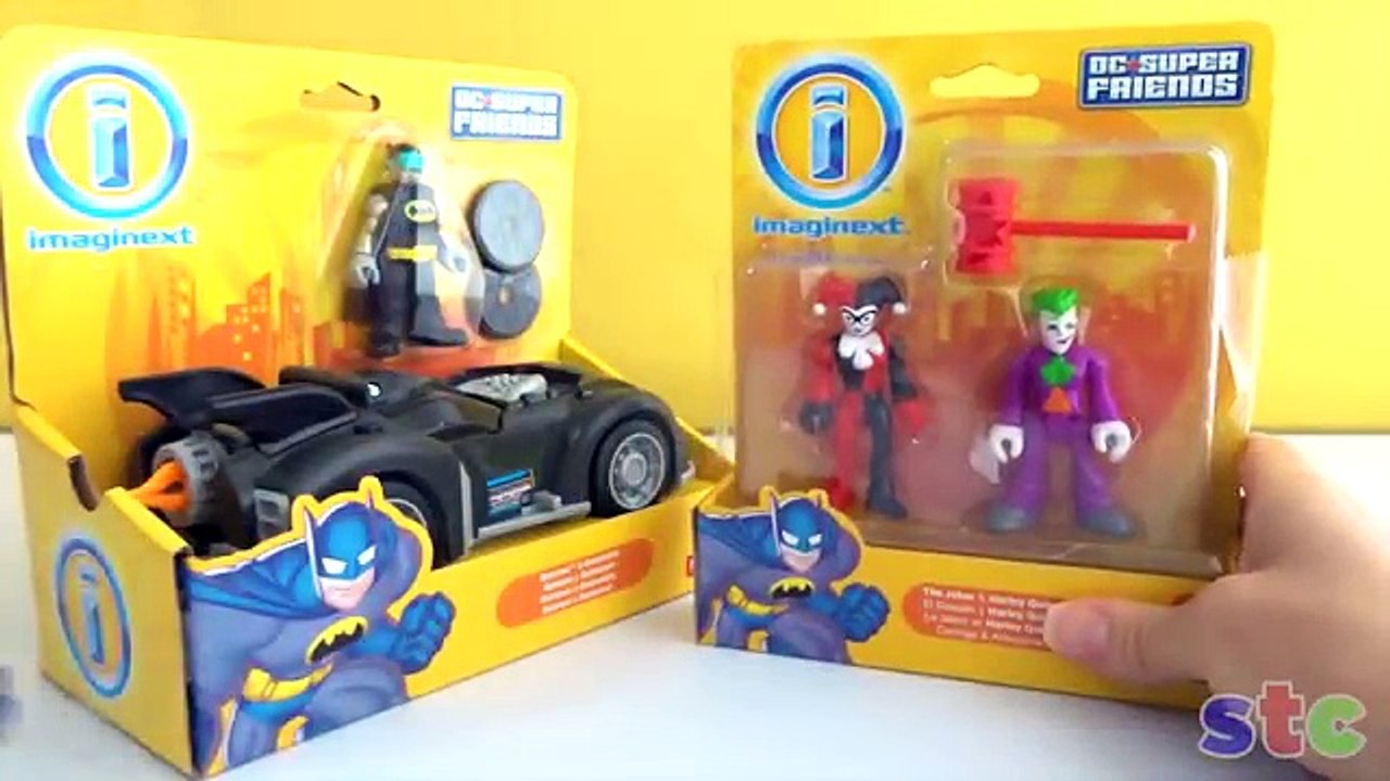Imaginext Batman vs Joker y Harley Quinn