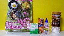 환타 액체괴물 마블링 붕사 액괴 만들기 How To Make Fanta Drink Slime 뽀팝TV