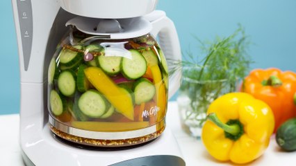 PSA: You Can Make Pickles in Your Coffee Maker