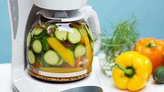 PSA: You Can Make Pickles in Your Coffee Maker