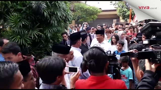 Ritual Anies Baswedan Sebelum Nyoblos di Pilkada DKI