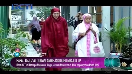 Hafal 15 Juz Alquran, Angelina Sondakh Jadi Guru Ngaji di LP