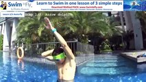 LEARN to SWIM BUTTERFLY in 3 steps - tutorial lesson for BEGINNERS Kids or Adults