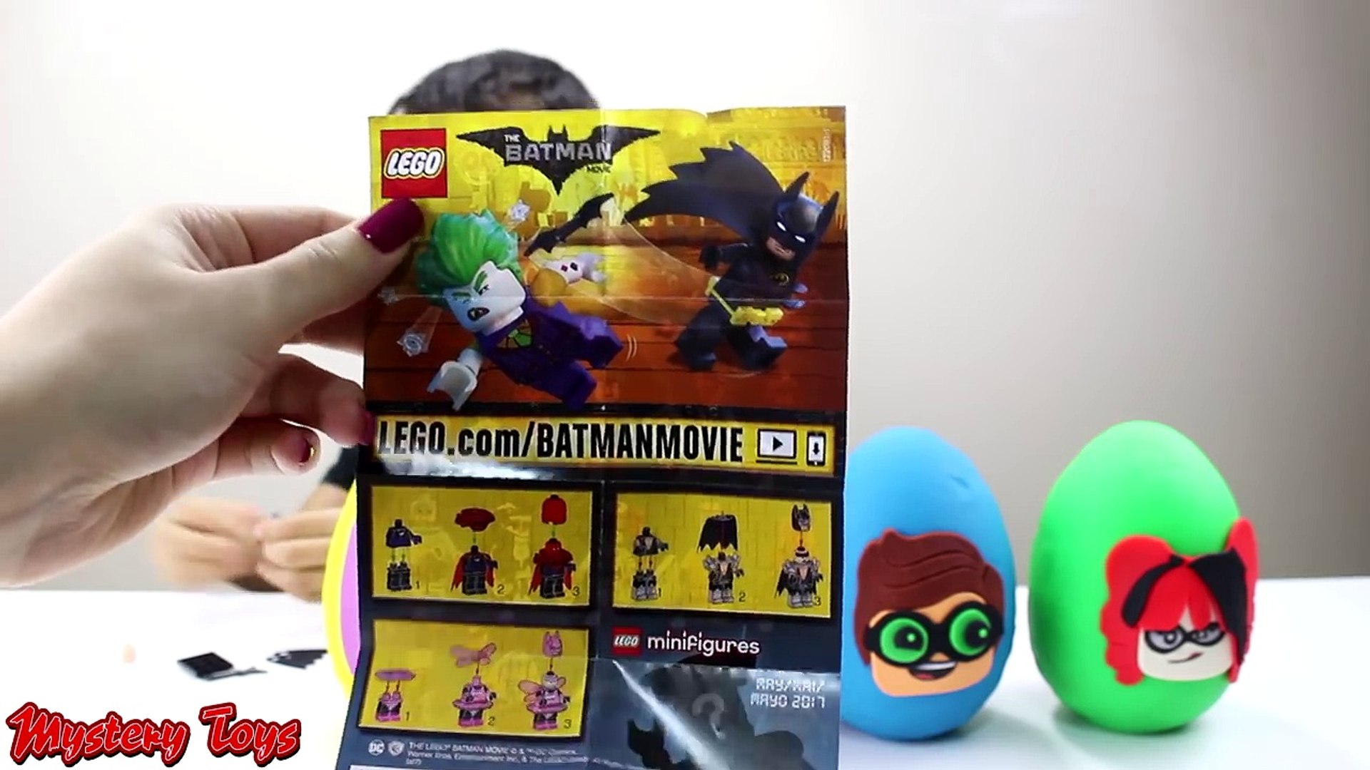 batman play doh eggs