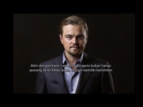 Leonardo Dicaprio terpilih sebagai Duta Perubahan
