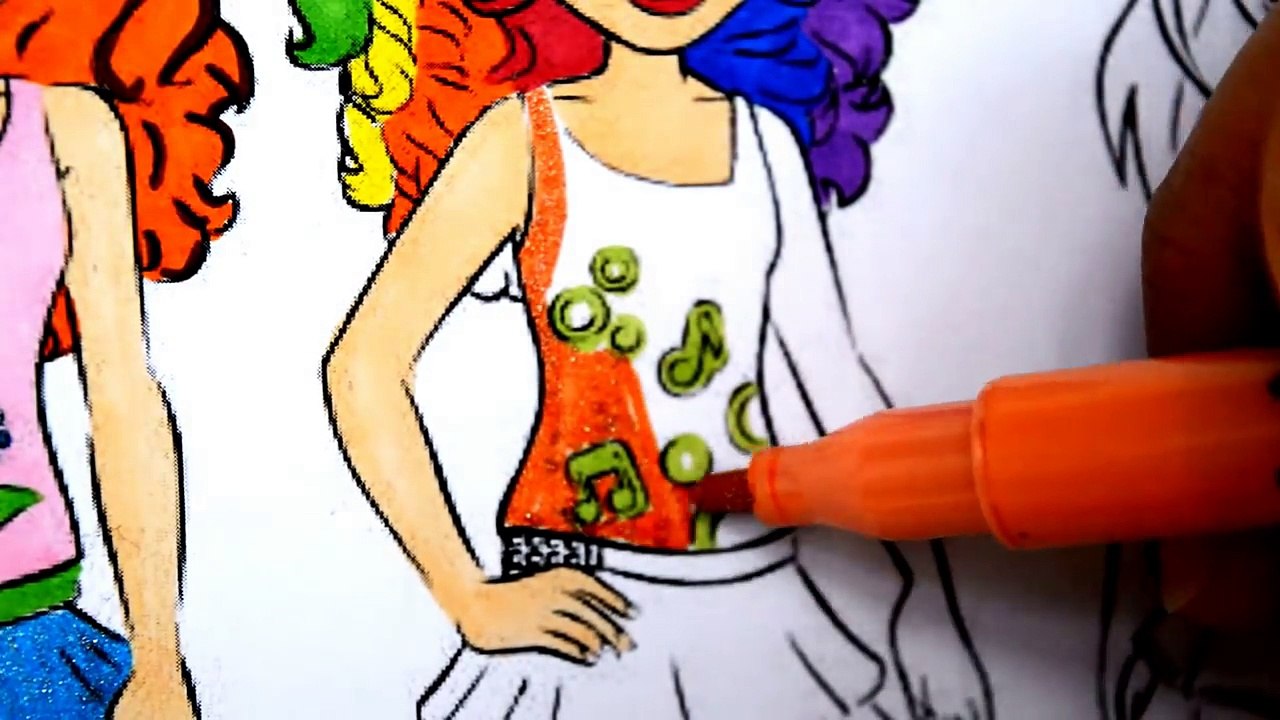 LEGO FRIENDS Coloring Page - Art maker fun for kids to learn art