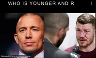 Georges St-Pierre vs Michael Bisping Who is younger and richer?