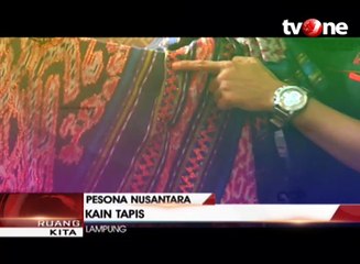 Tapis, Kain Tenun dengan Benang Emas Khas Lampung