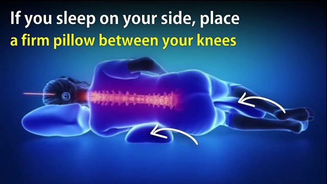 Choosing the right pillow can protect your spine from damage