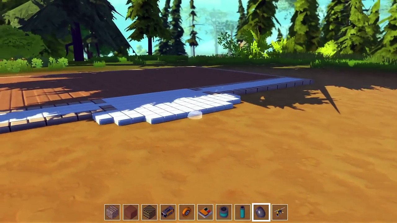 Scrap Mechanic - 3. Base Building - Lets Play Scrap Mechanic Gameplay