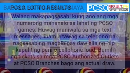 PCSO Lotto Results Today October 23, 2017 (6/55, 6/45, 4D, Swertres & EZ2)