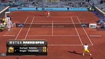 Tennis Elbow new Madrid - Rafael Nadal vs Roger Federer