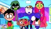 Teen Titans Go Powerpuff Girls Transforms Color Swap Compilation Surprise Egg and Toy Collector SETC