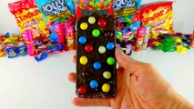 DIY: CANDY CRUSH EDIBLE iPHONES! Jolly Ranchers, Skittles & Hershey Chocolate! PLUS MORE SHOUTOUTS!!