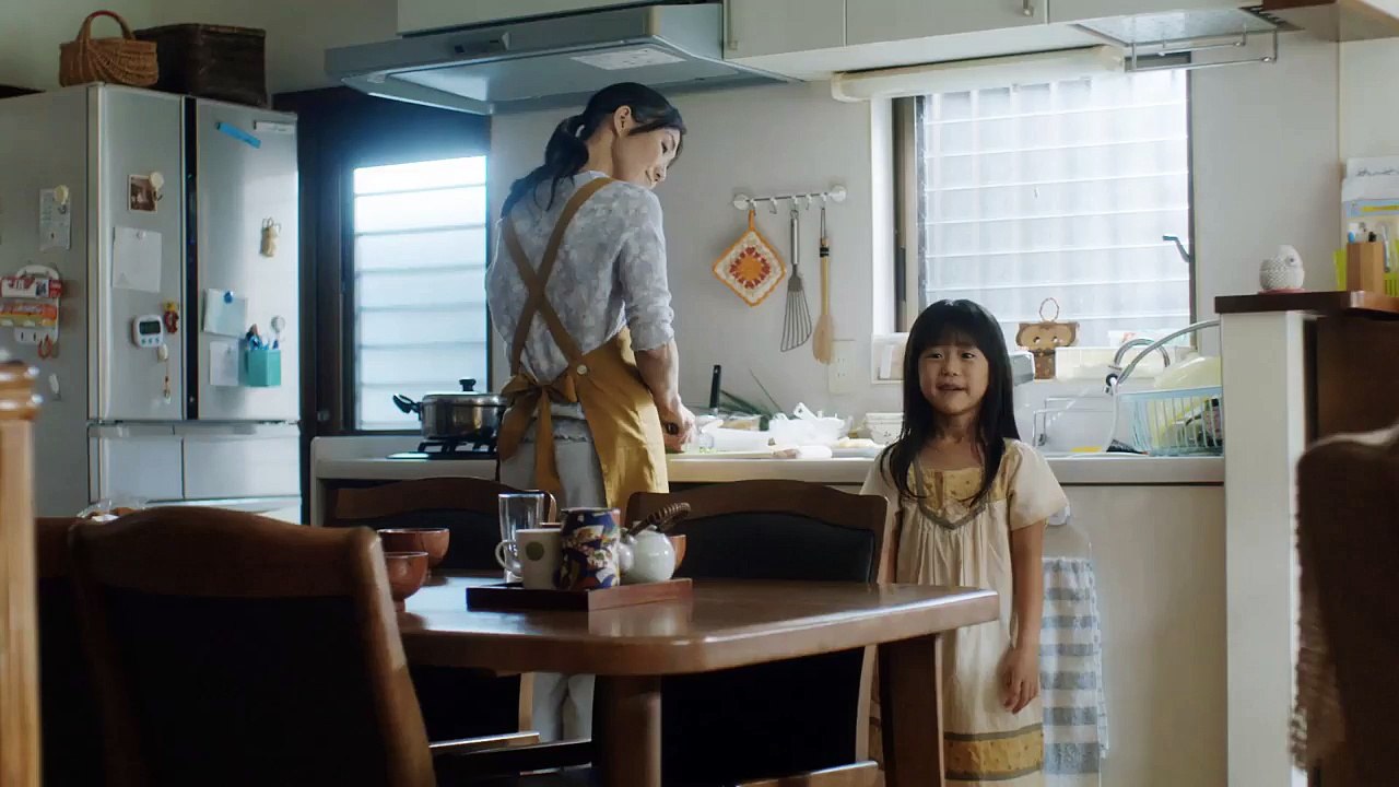 【亀井南美 CM 】西部ガス 。 火のあるくらし「母の海苔篇」