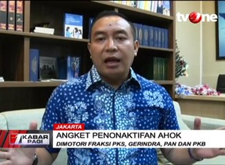 DPR Gulirkan Hak Angket Penonaktifan Ahok