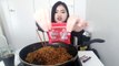 Mukbang |Spicy Black Bean Noodles | Fire Chicken Noodle | Jjajangmyeon 짜장면