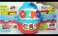 Ozmo Egg Dev Sürpriz Yumurta Açma - Oyun Hamuru YuppiTV Ozmo Fun Oyuncak