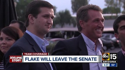 Senator Flake announces retirement plans