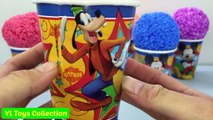 Disney Micky Mouse Foam Clay Surprise Cups Peppa Pig Barbie Minions Star Wars Shopkins Disney PIXAR