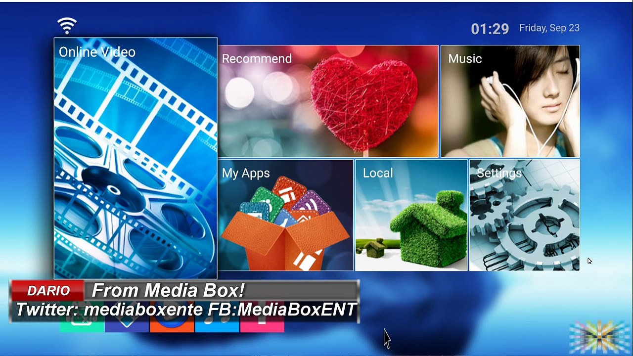 Mirror Screen Between Devices MEDIA BOX Miracast