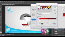 How to create FULL 3D logo design in Adobe Photoshop CC HD1080p