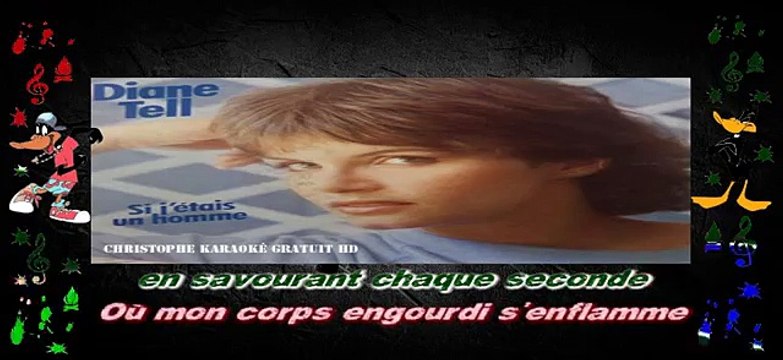 Diane Tell - Si j'étais un homme KARAOKE / INSTRUMENTAL