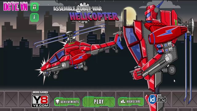 Lắp Ráp Robot Khủng Long Chiến Đấu | ASSEMBLE ROBOT WAR HELICOPTER