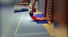 Crazy Strength & Flexibility Yoga Girls - Sexy Fitness Motivation