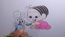 Turma da Mônica bebe completo desenho Monica e Magali bebe português 2016