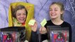 Real Food vs Halloween Costume ~ Eat It or Be It Challenge ~ Jacy and Kacy
