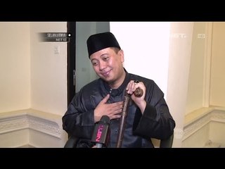 Opick mengalami cedera kaki saat syukuran