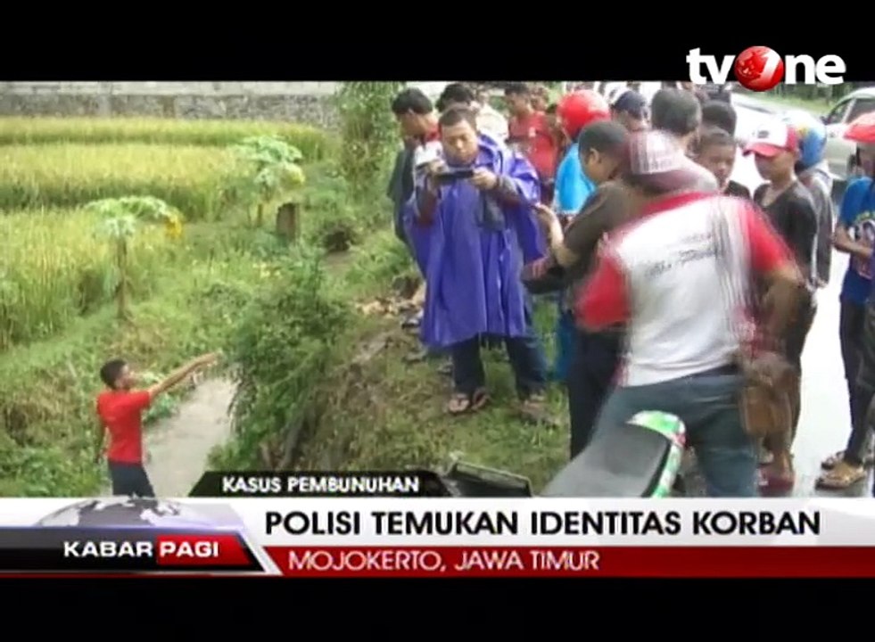Polisi Mojokerto Temukan Identitas Dua Korban Tewas di Parit
