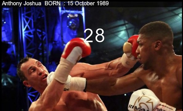 Michael Bisping vs Anthony Joshua Who is younger and richer?