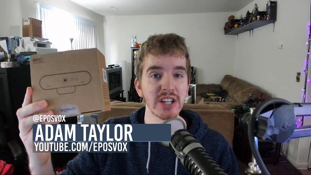 WORLD FIRST 4K WEBCAM - Logitech BRIO 4K Webcam Unboxing & 4K Quality Test - Logitech 4K Pro Webcam