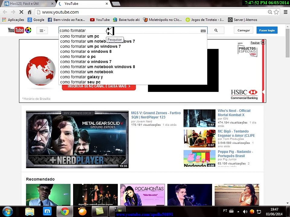 Como baixar filmes direto do youtube