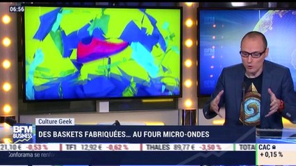 Anthony Morel: Des baskets fabriqués au four à micro-ondes - 25/10