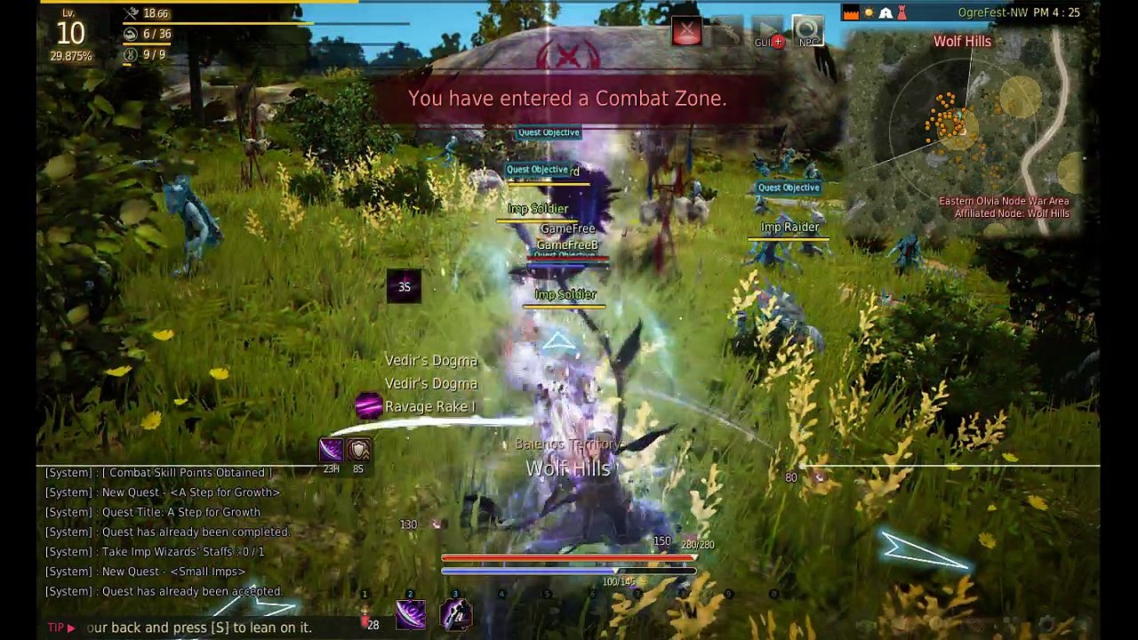 Dark Knight เริ่มการพจญภัย เลเวล.1-15{BlackDesertแบล็ค เดเซิร์ต}.flv