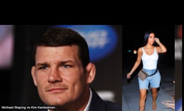 Michael Bisping vs Kim Kardashian Who is younger and richer?