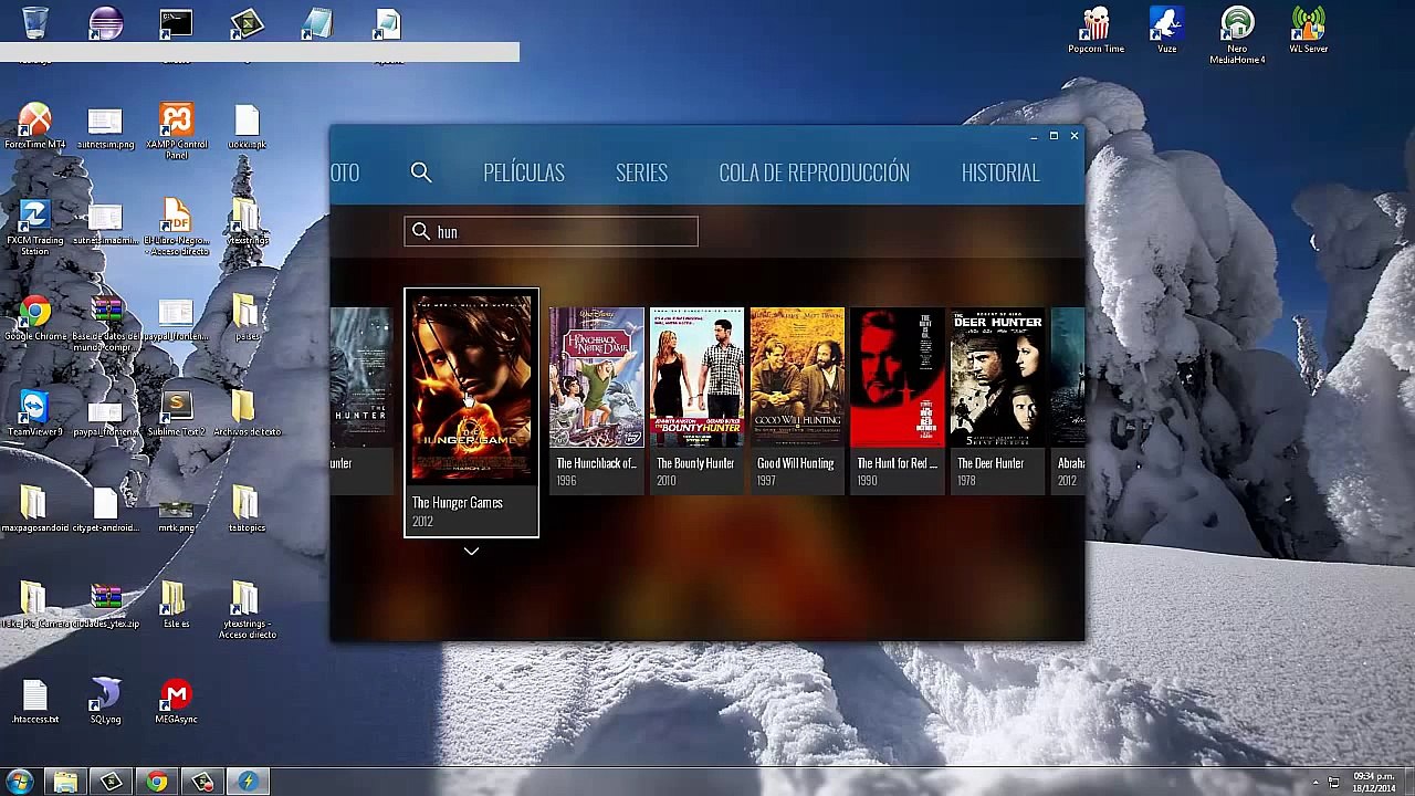 Ver películas de cuevana storm con subtítulos en español en Smart TV (POPCORN TIME)
